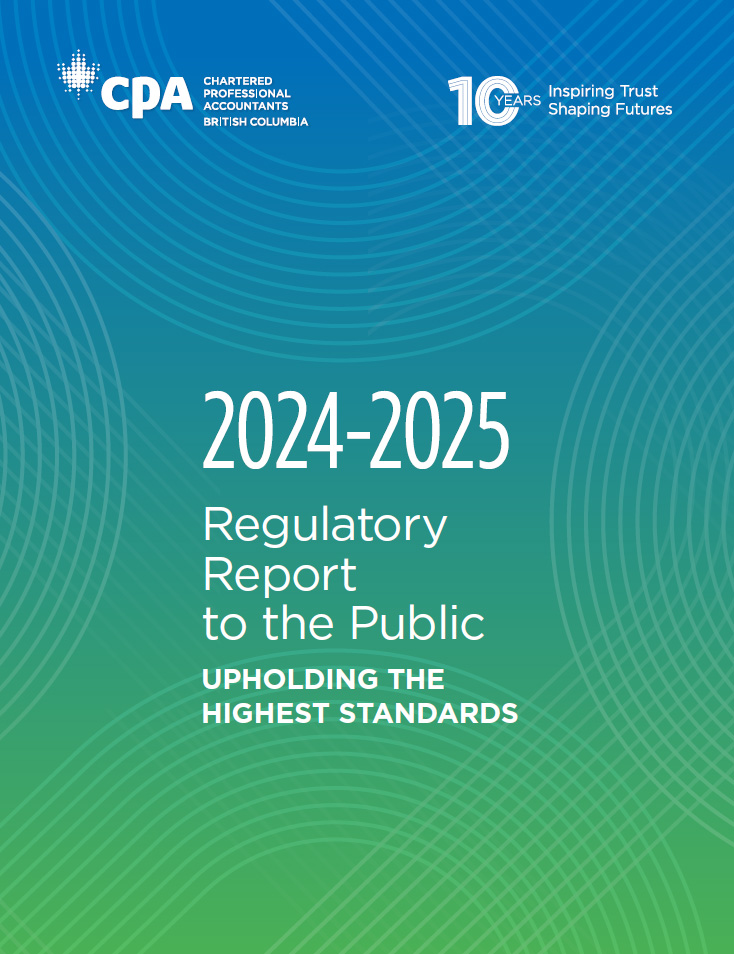 CPABC Regulatory Report to the Public