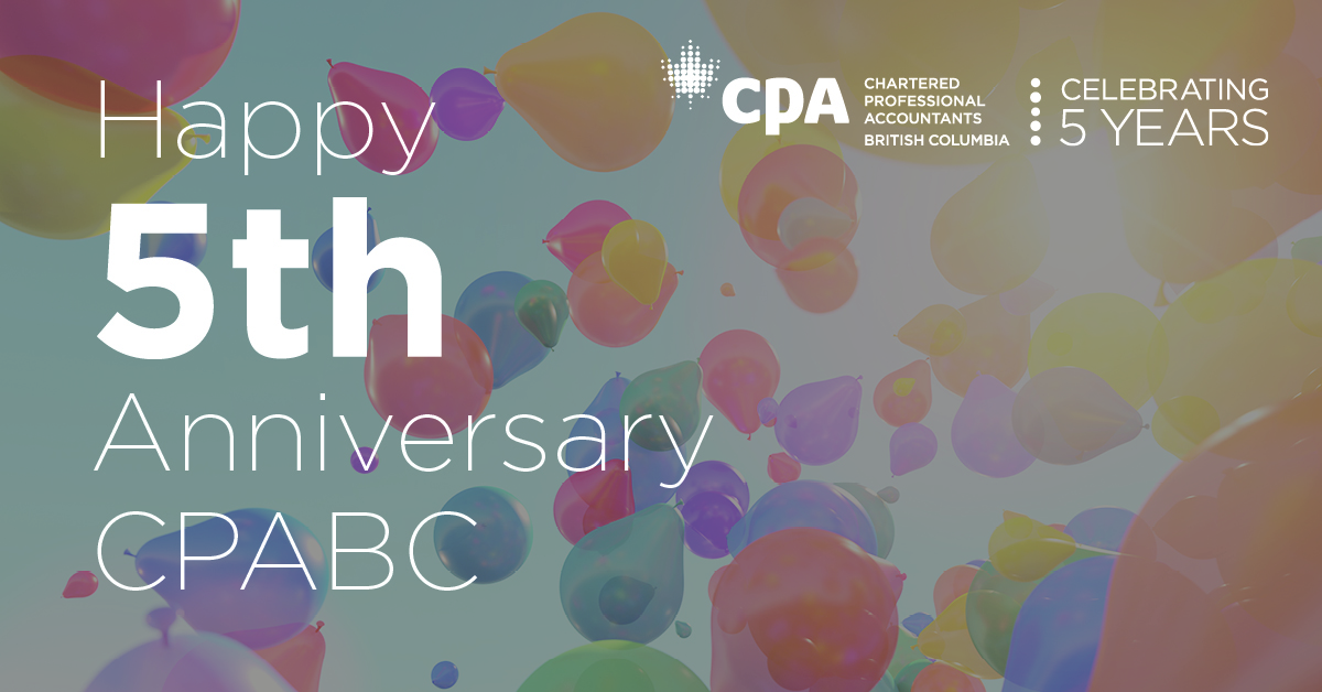 Happy 5th Anniversary CPABC!