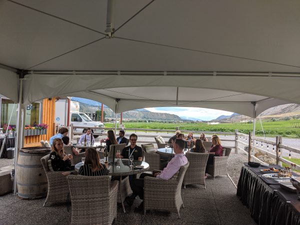 CPABC Kamloops chapter - wine tasting