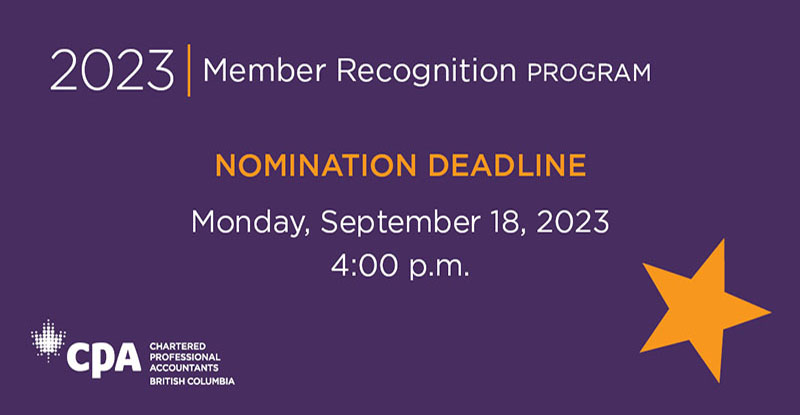 Member Recognition Nominations