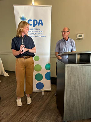 CPABC CEO Lori Mathison and Ben Moxon 