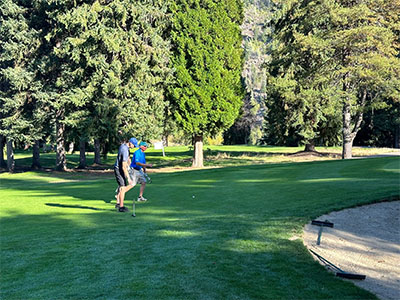 Attendees at Golf Tournament