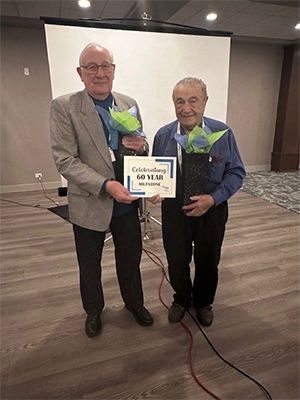 Kamloops Standing Ovation Event - 60 Year Milestone Recipients