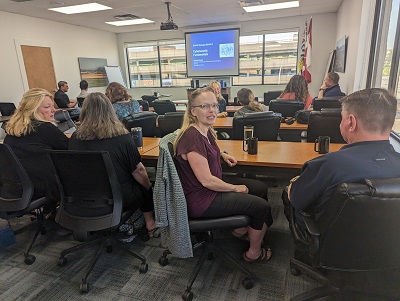 Attendees at Okanagan Chapter Local Learning with a Perk 