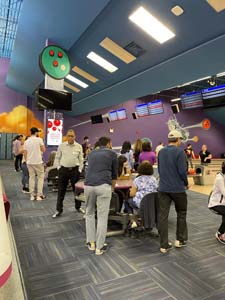 Attendees at the Richmond/South Delta Chapter Bowling Event