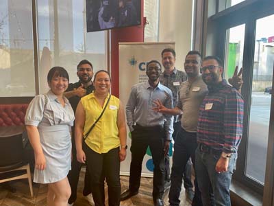 Attendees at Surrey/Langley/North Delta Chapter Event