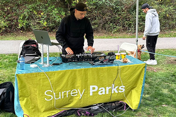 DJ at ReLeaf Tree Planting