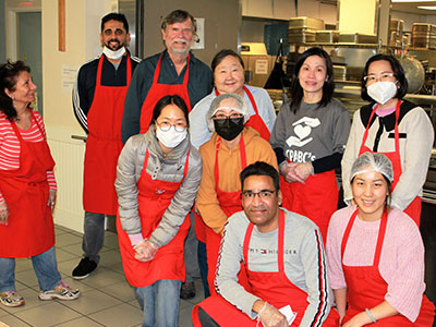 Volunteers at Behind the Shield Event - Nov 18