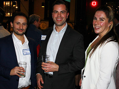 Attendees at Vancouver Holiday Social