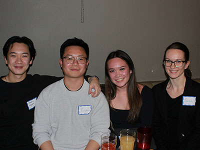 Attendees at Vancouver Holiday Social