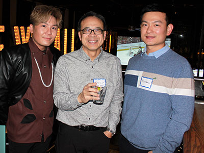 Attendees at Vancouver Holiday Social