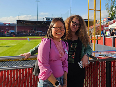 Attendees at Vancouver Chapter Baseball Event