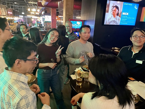 CPA members and students enjoying the Vancouver Chapter Networking Social Event