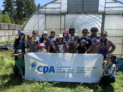 Vancouver Chapter UBC Farm Event Volunteers