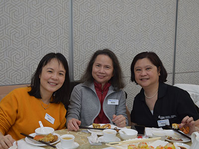 Attendees at Lunar New Year Event