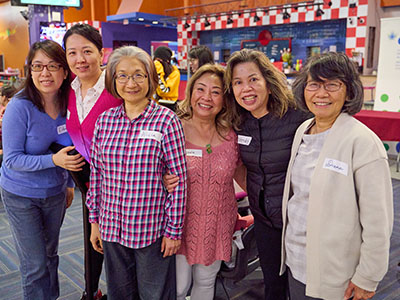 Attendees at Bowling Bonanza