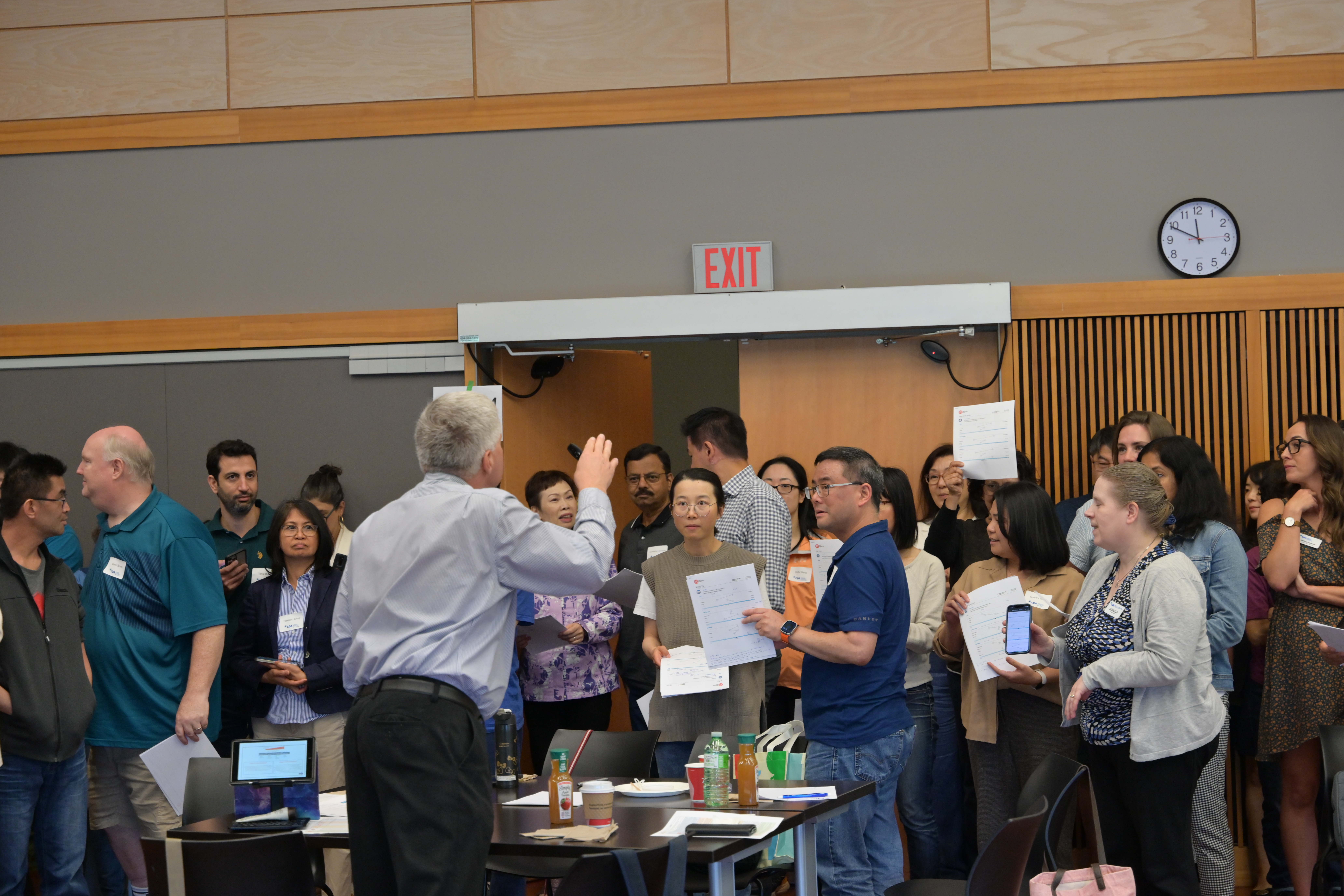 Doug leads Attendees Through an Activity