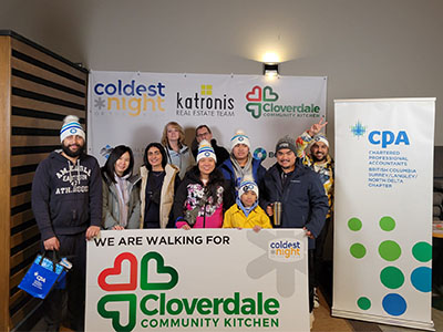 Chapter members at CNOY event