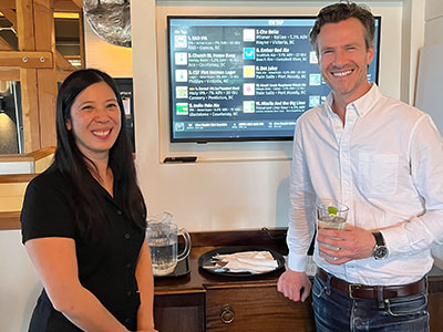 Attendees at Comox Connect