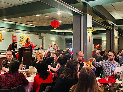 Attendees at VSVI Lunar New Year Event