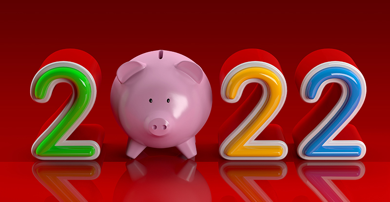 Six financial tips to prepare you for 2022