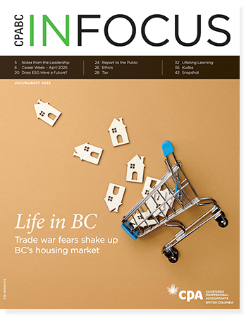 July/August 2025 CPABC In Focus - July/August 2025
