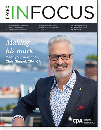CPABC in Focus – September/October 2023 CPABC InFocus - September/October 2023