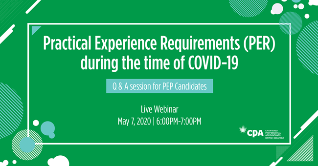 CPABC Practical Experience Requirements (PER)Event