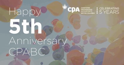 Happy 5th Anniversary CPABC! Happy 5th Anniversary CPABC!