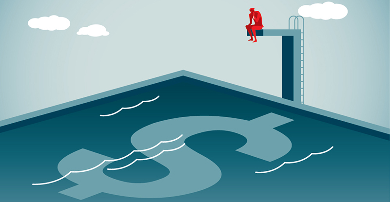 Jumping into the deep end of the (cash) pool Jumping into the deep end of the (cash) pool